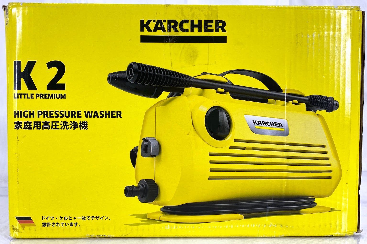 KARCHER 高圧洗浄機本体 イエロー　K2プレミアム KARCHER 高圧洗浄機本体 イエロー K2プレミアム