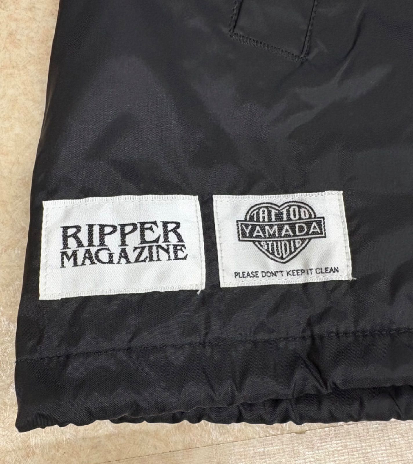 RIPPER MAGAZINE × TATTOO STUDIO YAMADA COACH JACKET mtk001 f172