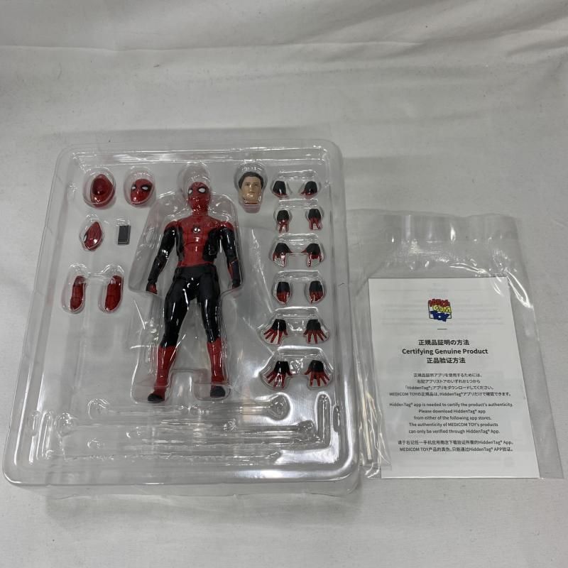 【中古】開封)MAFEX ｽﾊﾟｲﾀﾞｰﾏﾝ UPGRADED SUIT(NO WAY HOME)[18][240018368507] 中古】開封)MAFEX スパイダーマン UPGRADED SUIT(NO WAY HOME