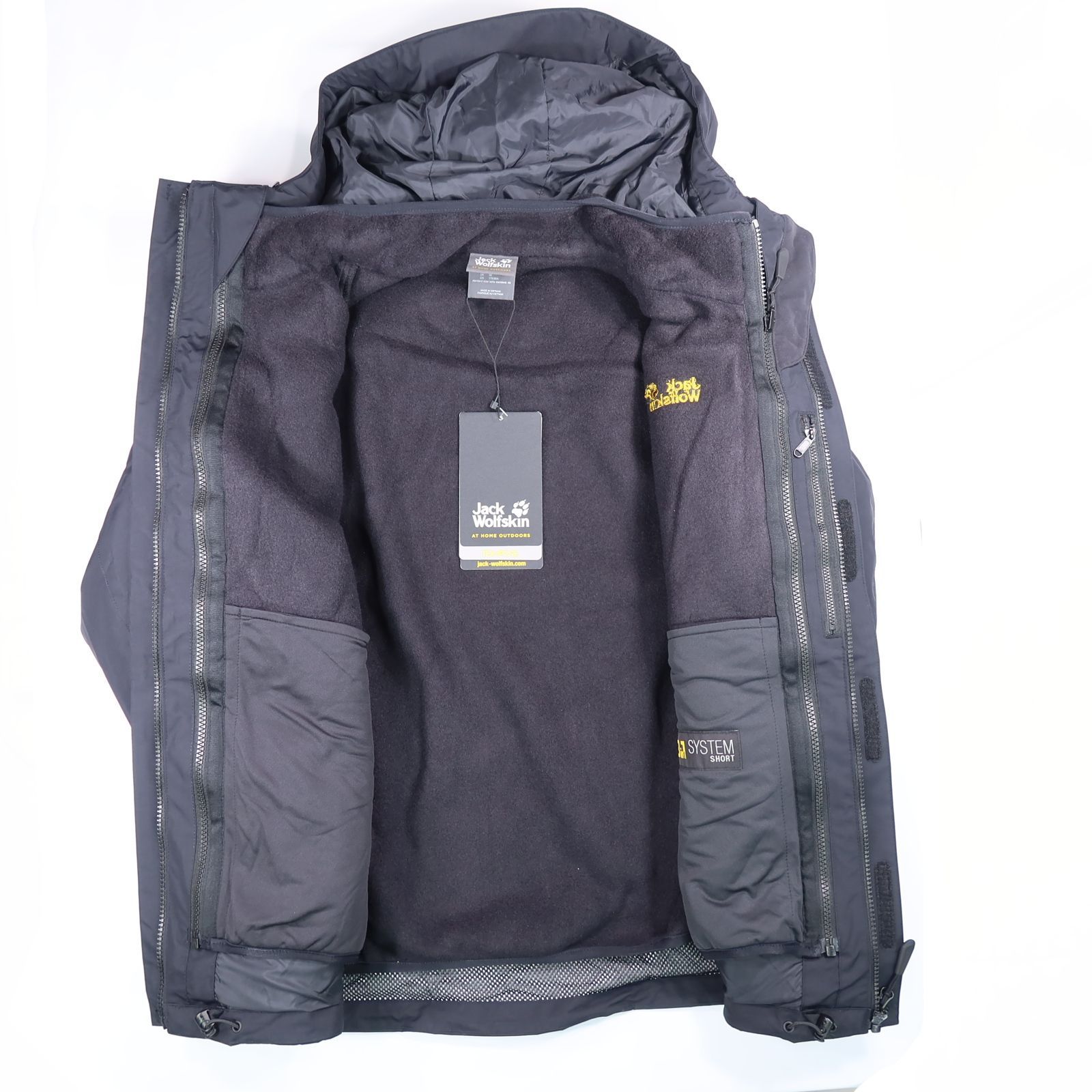 未使用品☆Jack Wolfskin マウンテンパーカー 3in1 SIZE M - 古着屋