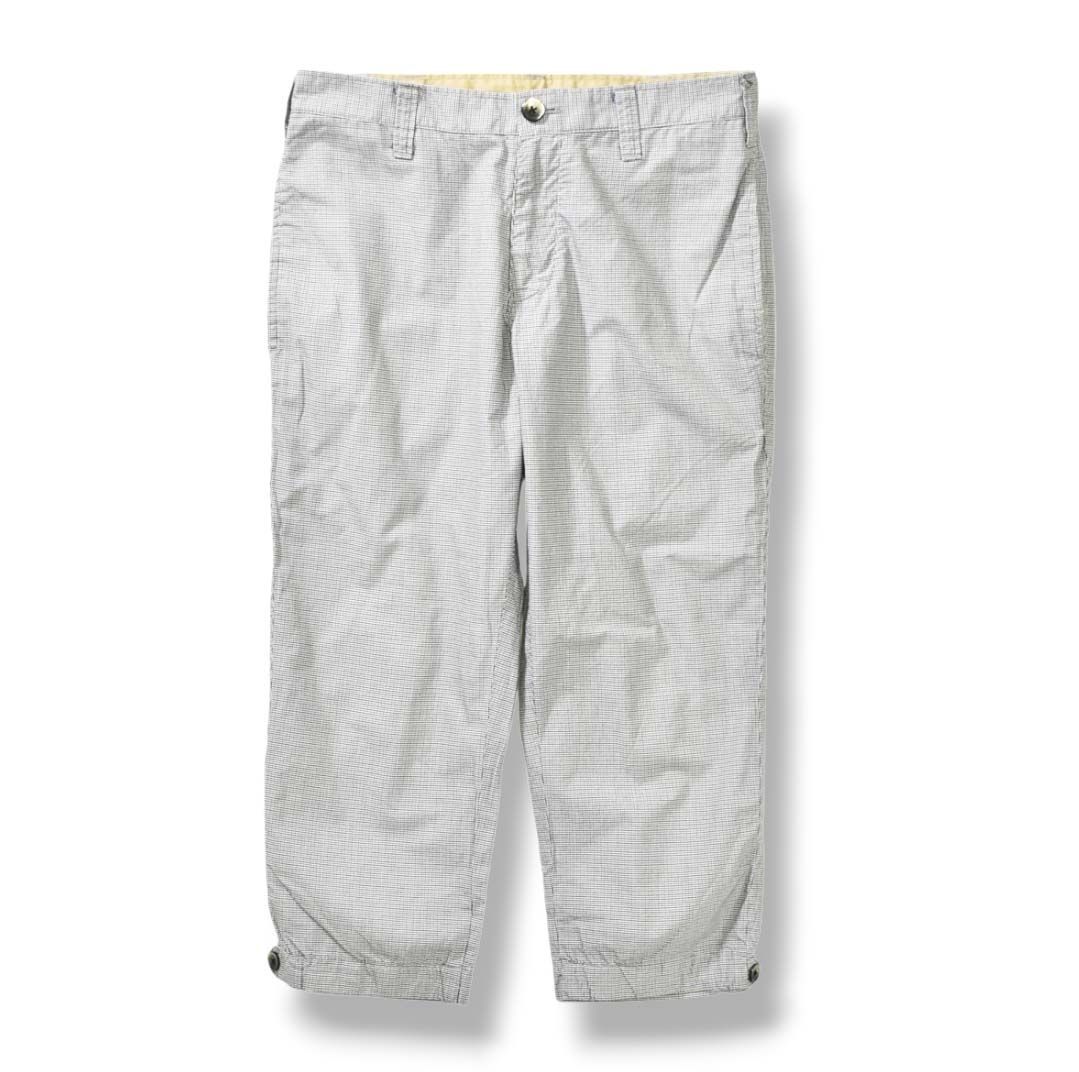 上質】 ポールスミス PS Paul Smith 7分丈 チェック柄 コットン