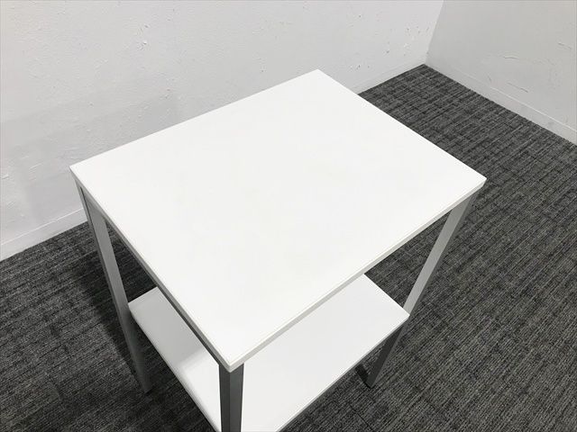 電話台 4L93 フレーム スクエアタイプ 引出し無 オカムラ ホワイト MARWIL-DEMENAGEMENTS_CH