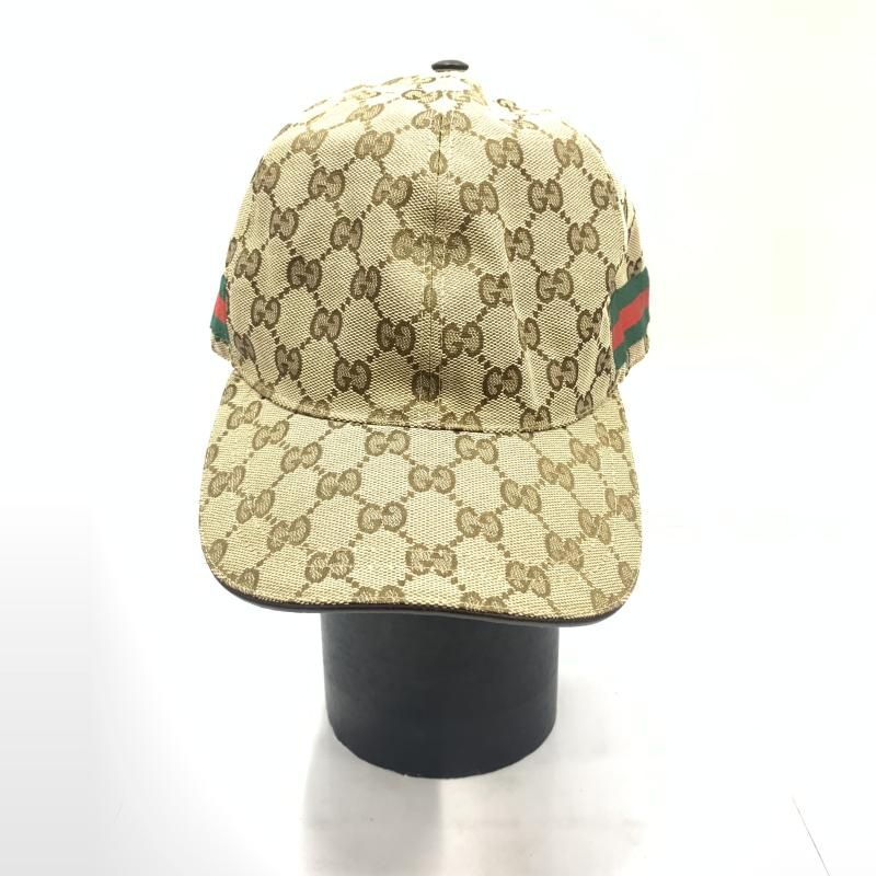 GUCCI GGパターン ベースボールキャップ XL グッチ 92