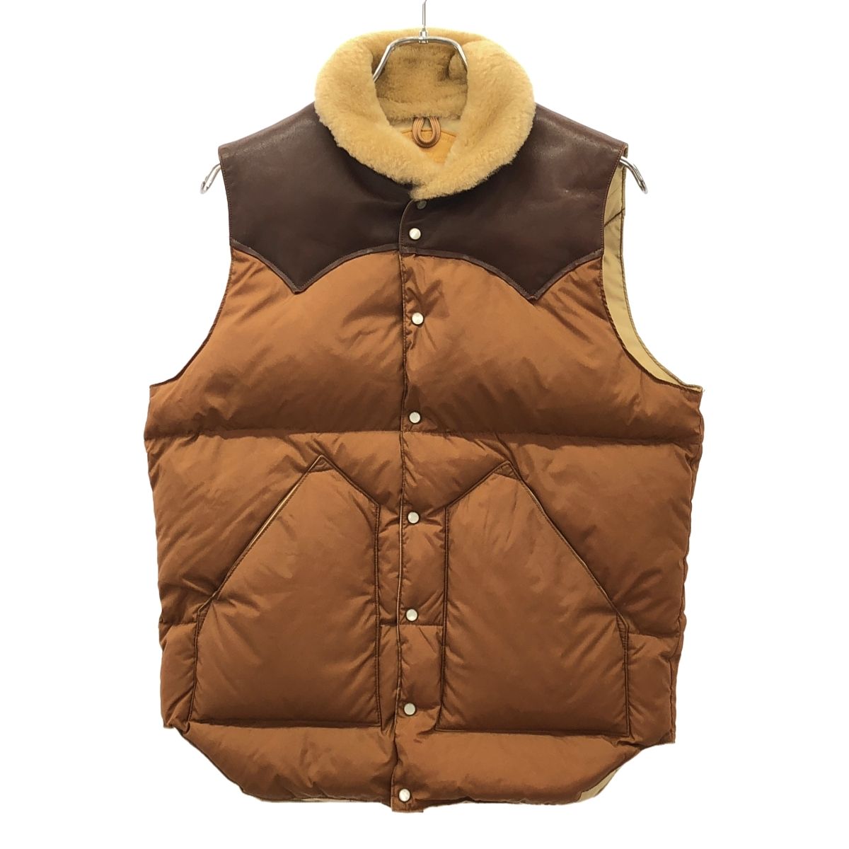 【超美品】Rocky Mountain Featherbedダウンベスト36美品 ROCKY MOUNTAIN FEATHERBED ロッキーマウンテンフェザーベッド