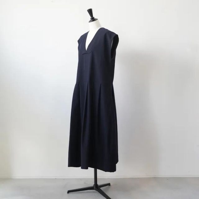 ASEEDONCLOUD | Study uniform dress navy one size | ワンピース ドレス アシードンクラウド ネイビー