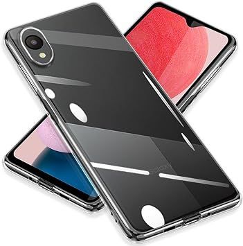 【在庫処分】ZHUAZHULE Galaxy A23 5G ケース クリア ギャラクシー スマホケース 耐衝撃 カバー 透明 TPU レンズ保護 SC-56C SCG18 ストラップホール付き 薄型 黄変防止 擦り傷防止 人気 （クリア）