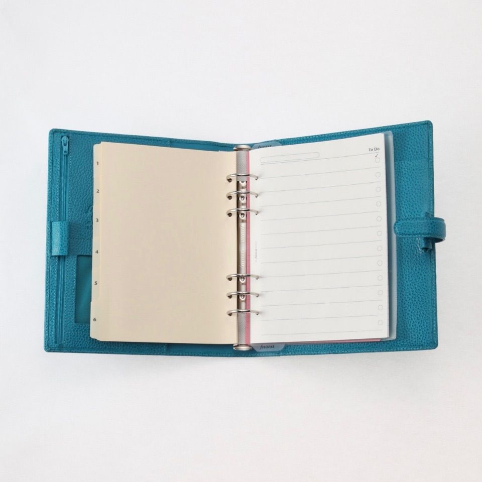 FILOFAX】A5システム手帳 フィンスバリー/アクア - メルカリ