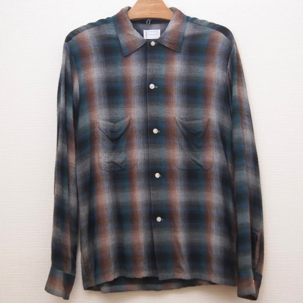 60's Towncraft Rayon shirt 