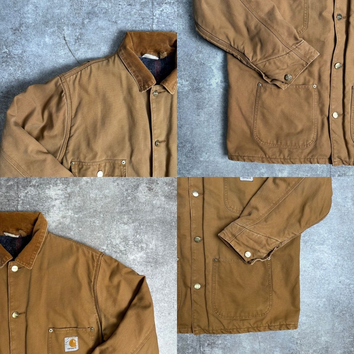 carhartt カーハート 80s 90s ダック地カバーオール ブランケット