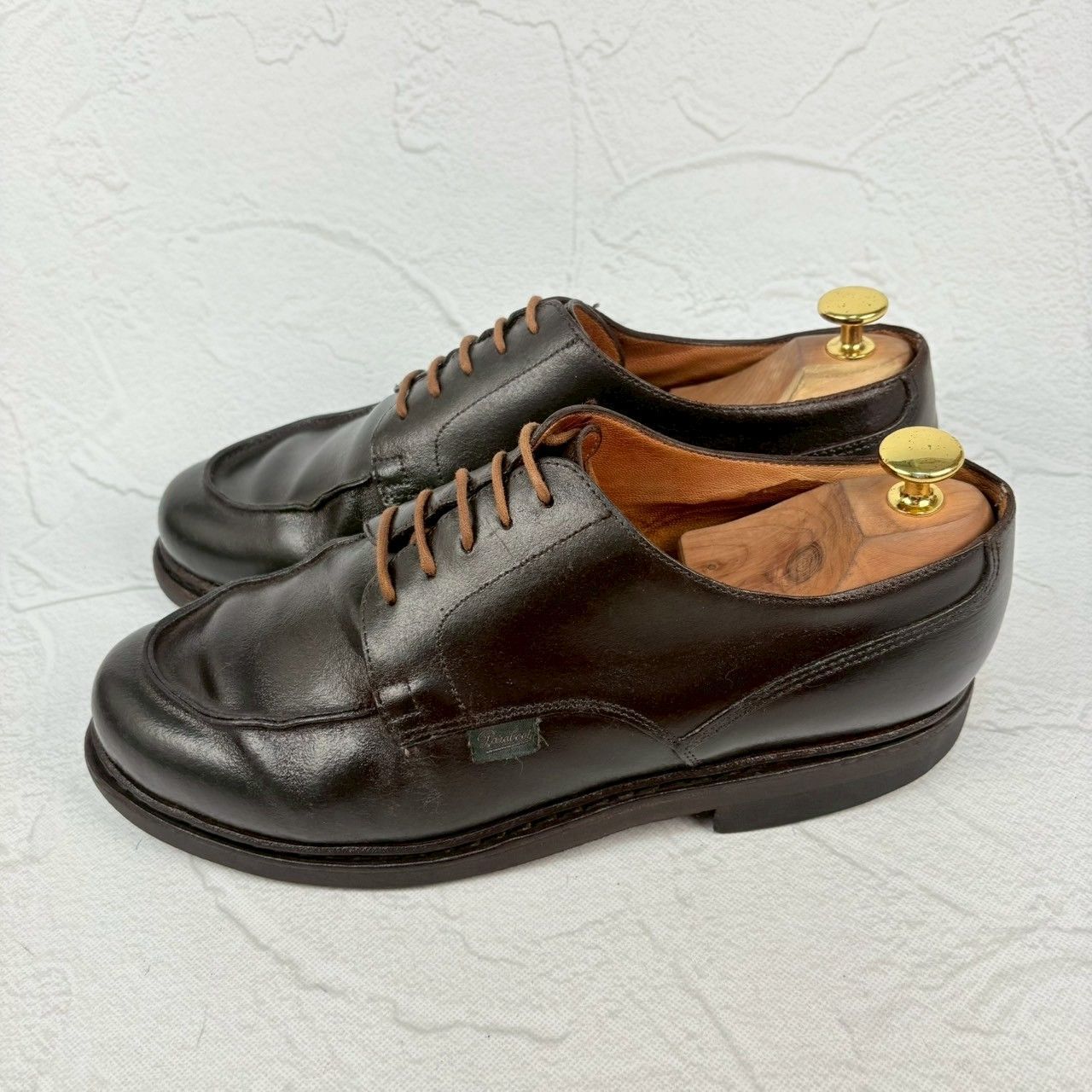 s*a様 【美品】パラブーツ シャンボード パラテックス Uチップ 外羽根 濃茶 PARABOOT パラブーツ CHAMBORD シャンボード Uチップ 外羽根 パ
