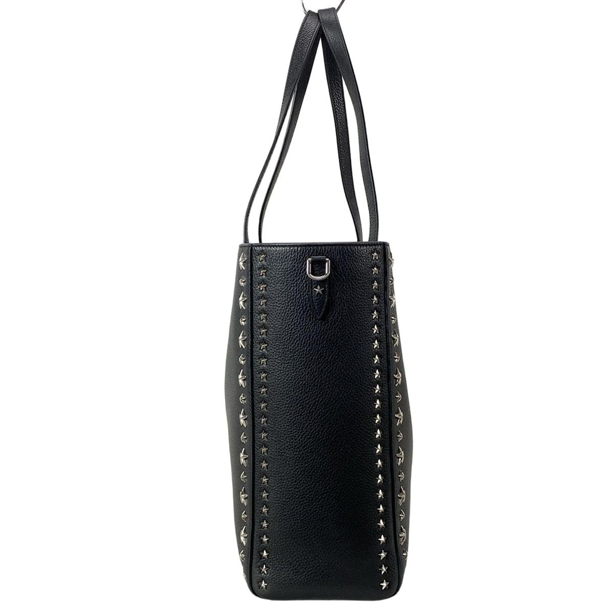 JIMMY CHOO(ジミーチュウ) トートバッグ DEELAN 黒 スター(星