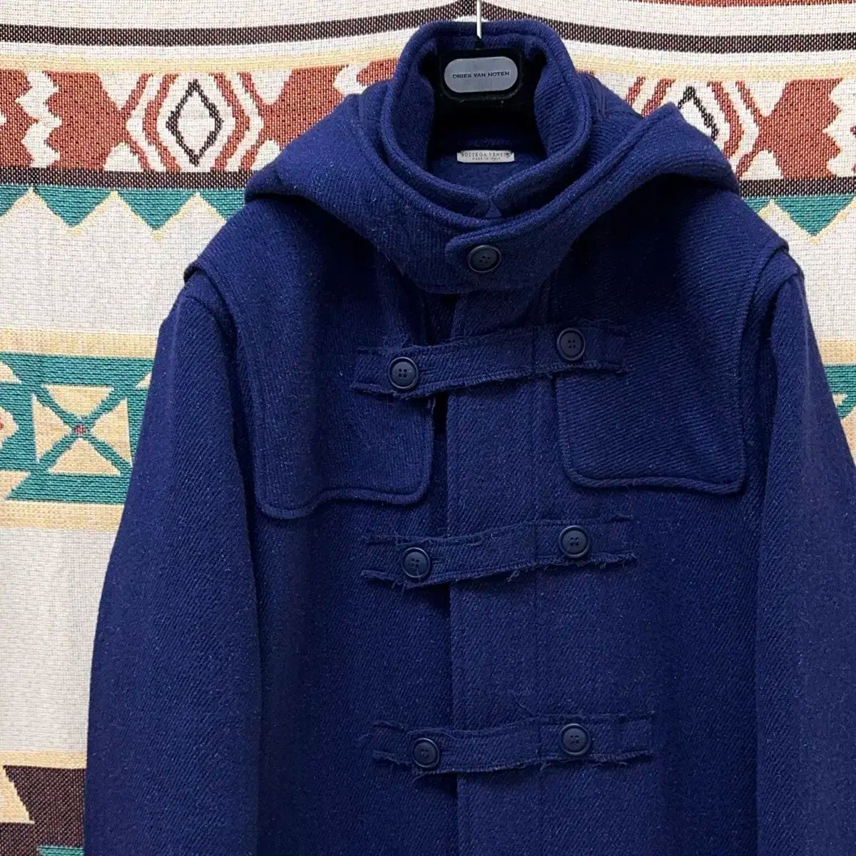 BOTTEGA VENETA(ボッテガ・ヴェネタ) 青 ダッフルコート コート