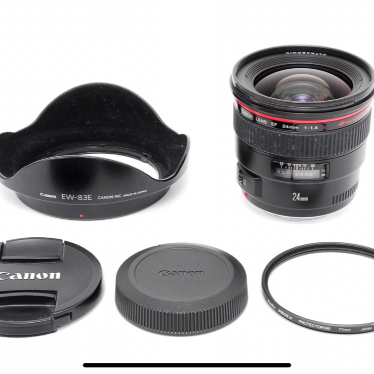 113【中古良品】Canon EF Lレンズ 24mm F1.4L USM - メルカリShops