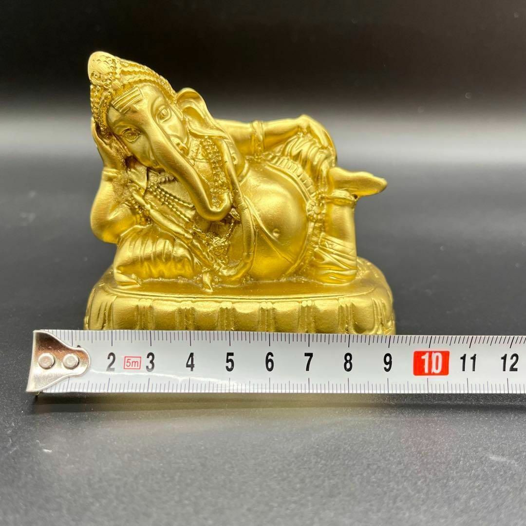 黄金 夢をかなえるゾウ ガネーシャ ゴールド  ガーネシア 金運 開運 置物 黄金 夢をかなえるゾウ ガネーシャ ゴールド ガーネシア 金運