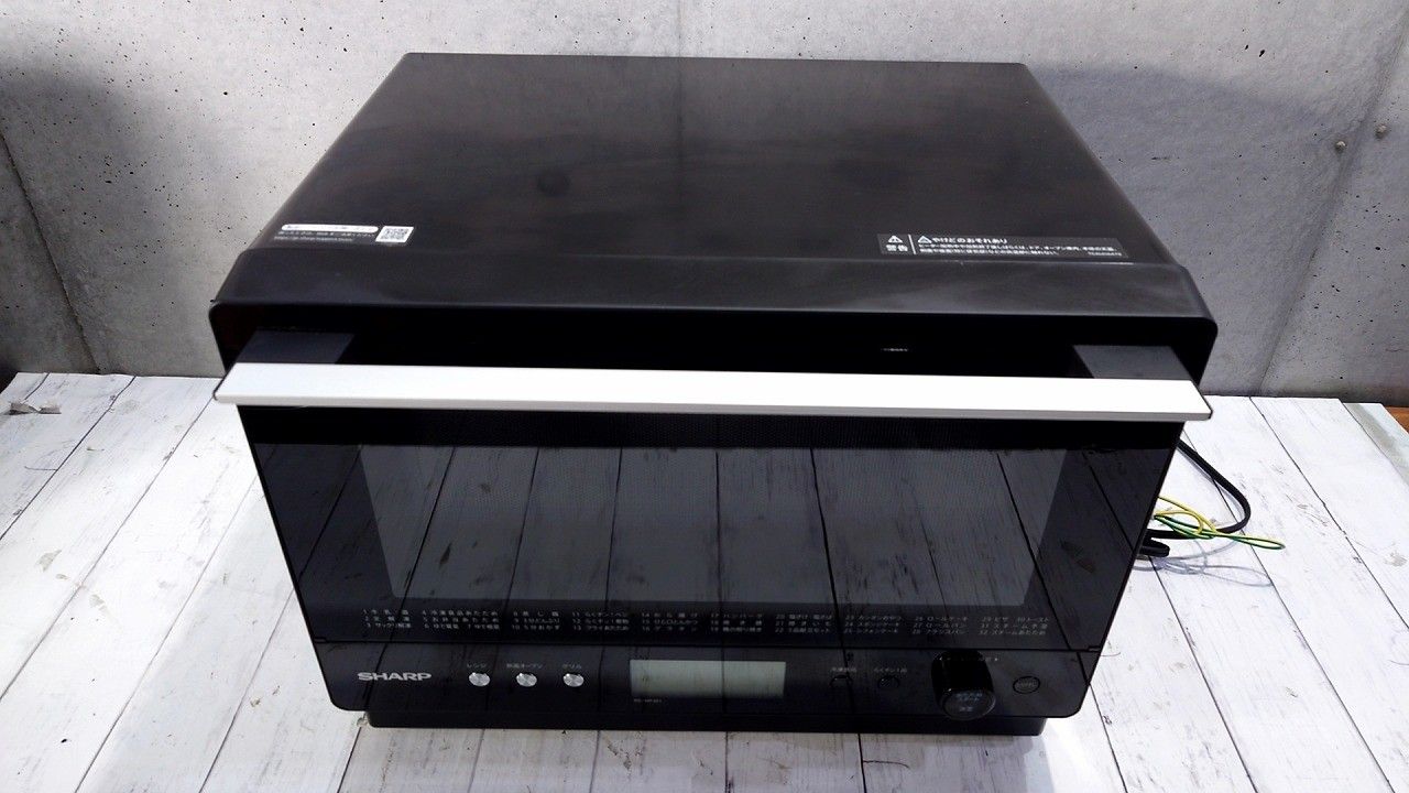SHARP シャープ 過熱水蒸気 オーブンレンジ 26L コンベクション 2段調理 RE-WF261-B ブラック