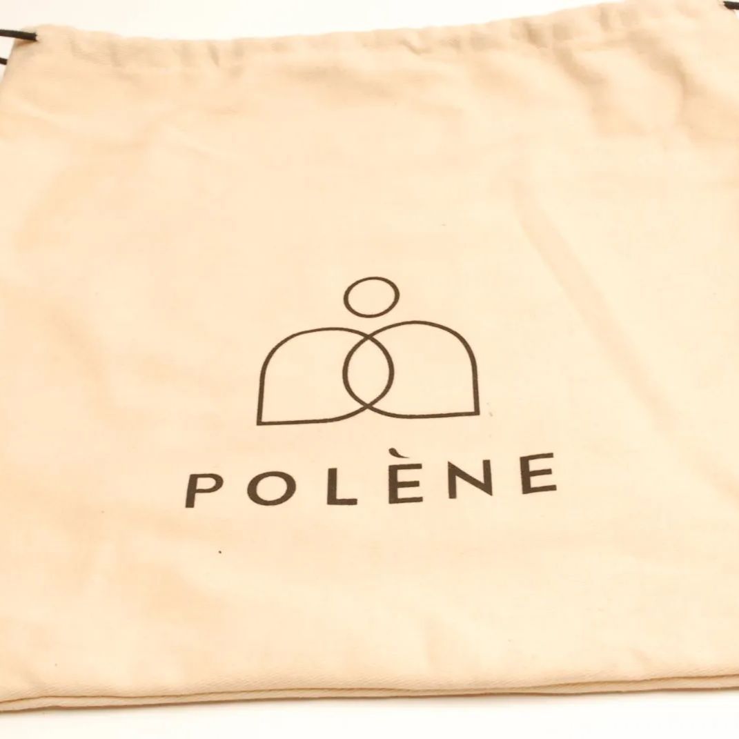 値下げ ポレーヌ POLENE フランス 牛革 レザー ハンドバッグ ショルダーバッグ 斜め掛け ２way キャラメル 茶 ＿98 - メルカリ