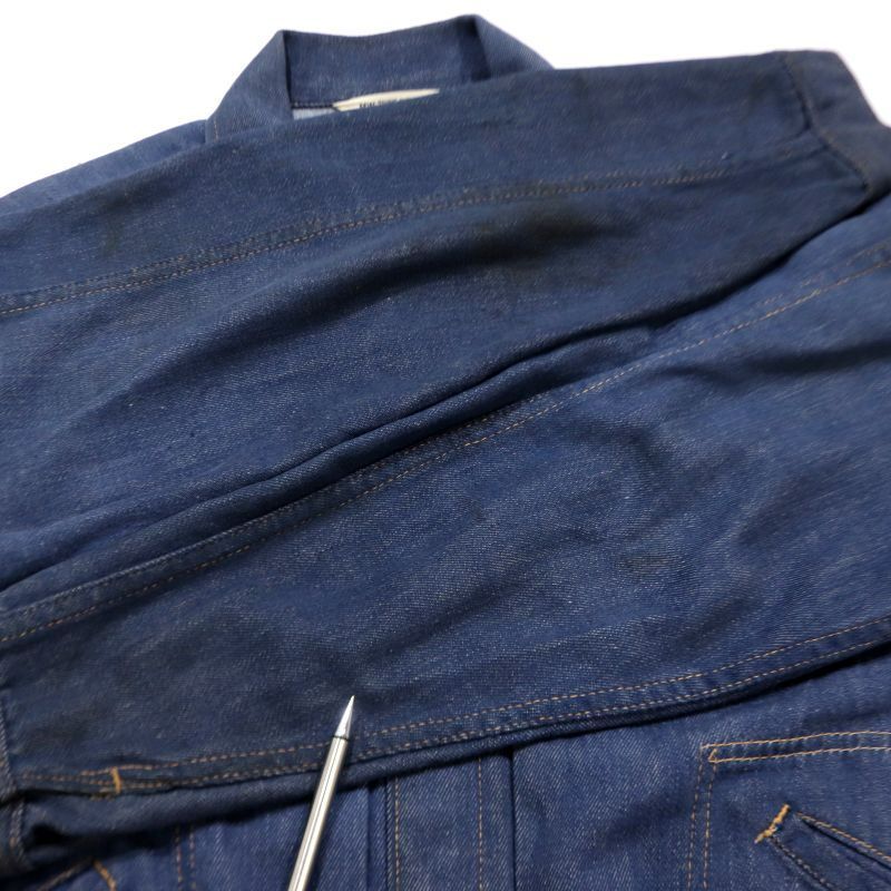 50s 60s JCPenney Ranchcraft デニムジャケット 2nd 70s vintage J.C.Penney ランチクラフト RANCHCRAFT バッドダイ