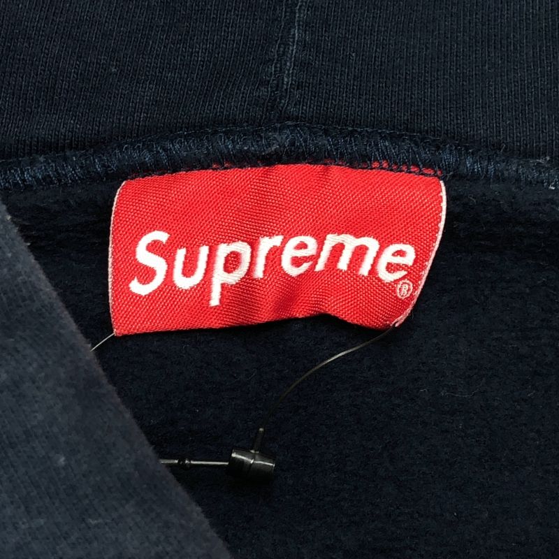 中古】Supreme piping sweat shirt L ネイビー シュプリーム[10  