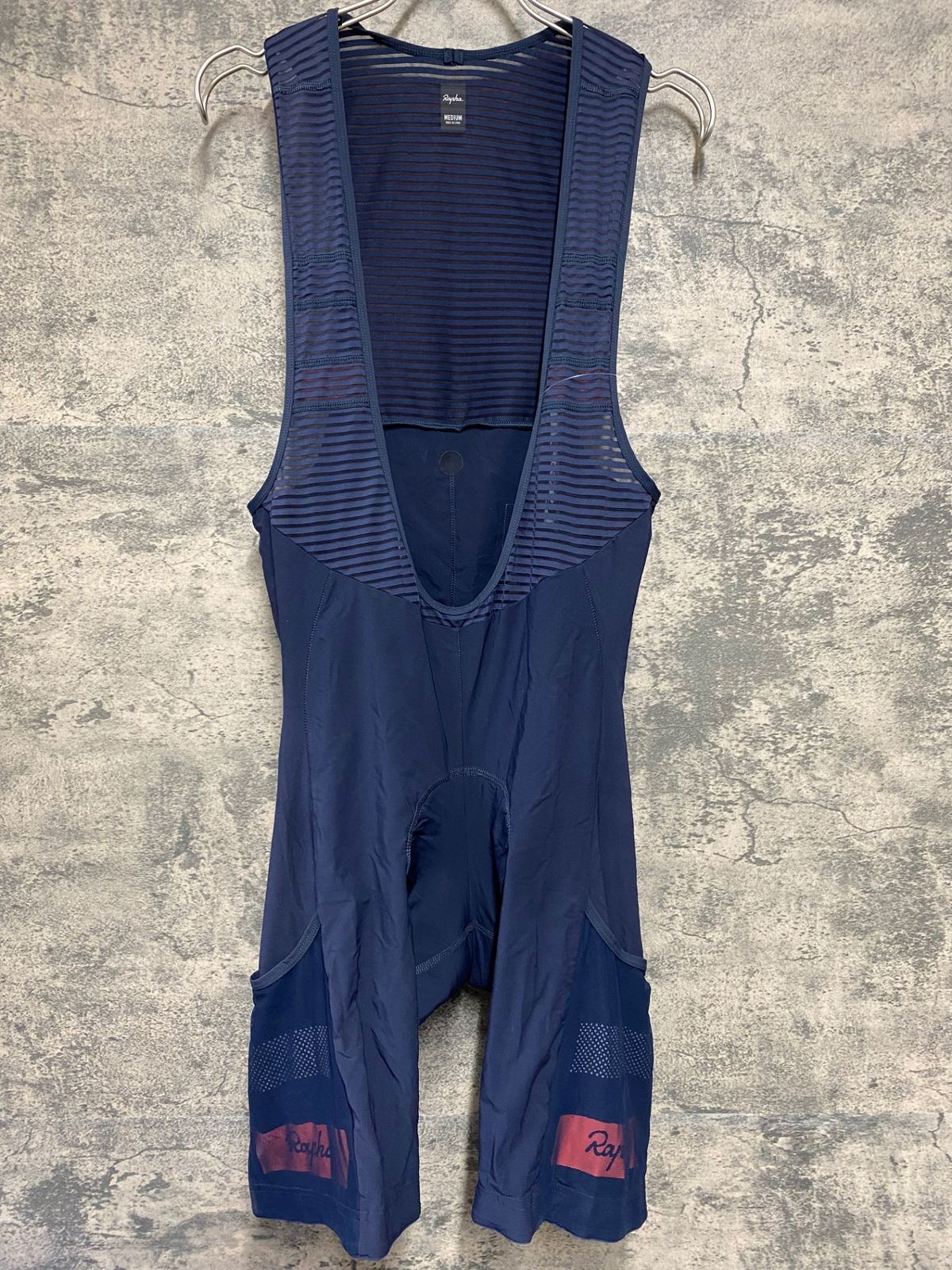Rapha ラファ コアカーゴビブ ネイビー S JD496 ラファ Rapha CARGO BIB SHORTS カーゴビブショーツ 濃紺 M
