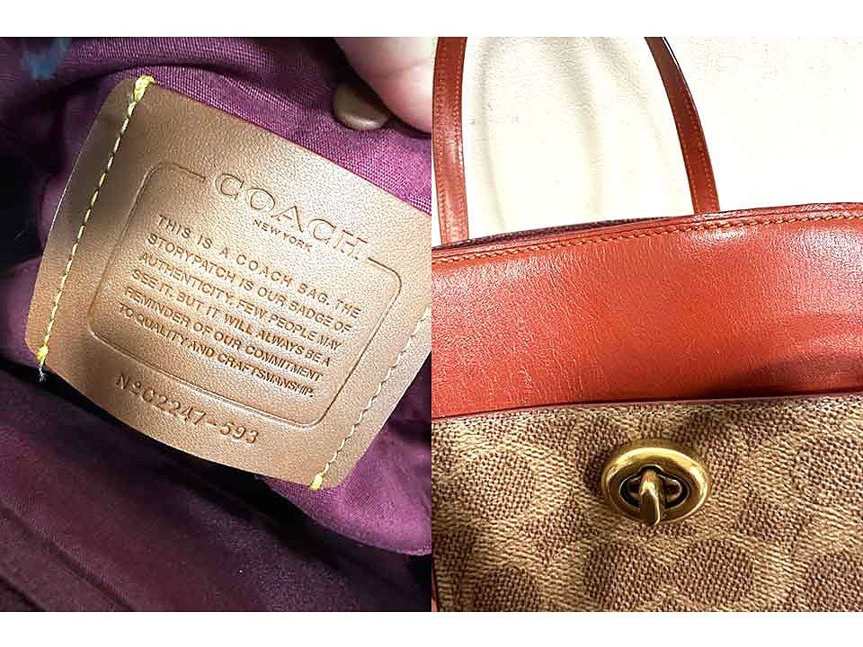 中古】COACH コーチ バッグ レディース ローラ キャリーオール 30  