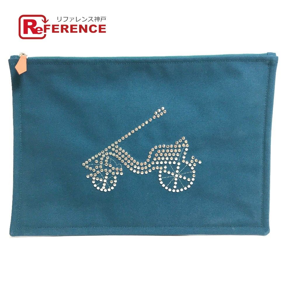 エルメス 自転車スタッズ ヴェロシぺディスト フラットポーチ エルメス 自転車スタッズ ヴェロシぺディスト フラットポーチGM 未使用