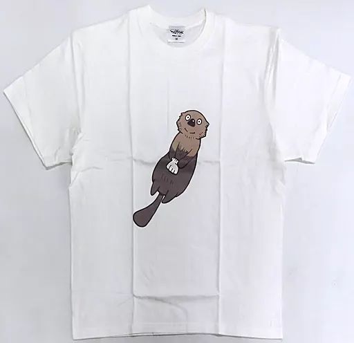 中古】Tシャツ 石をなくしたラッコ 閉鎖環境試験特製Tシャツ