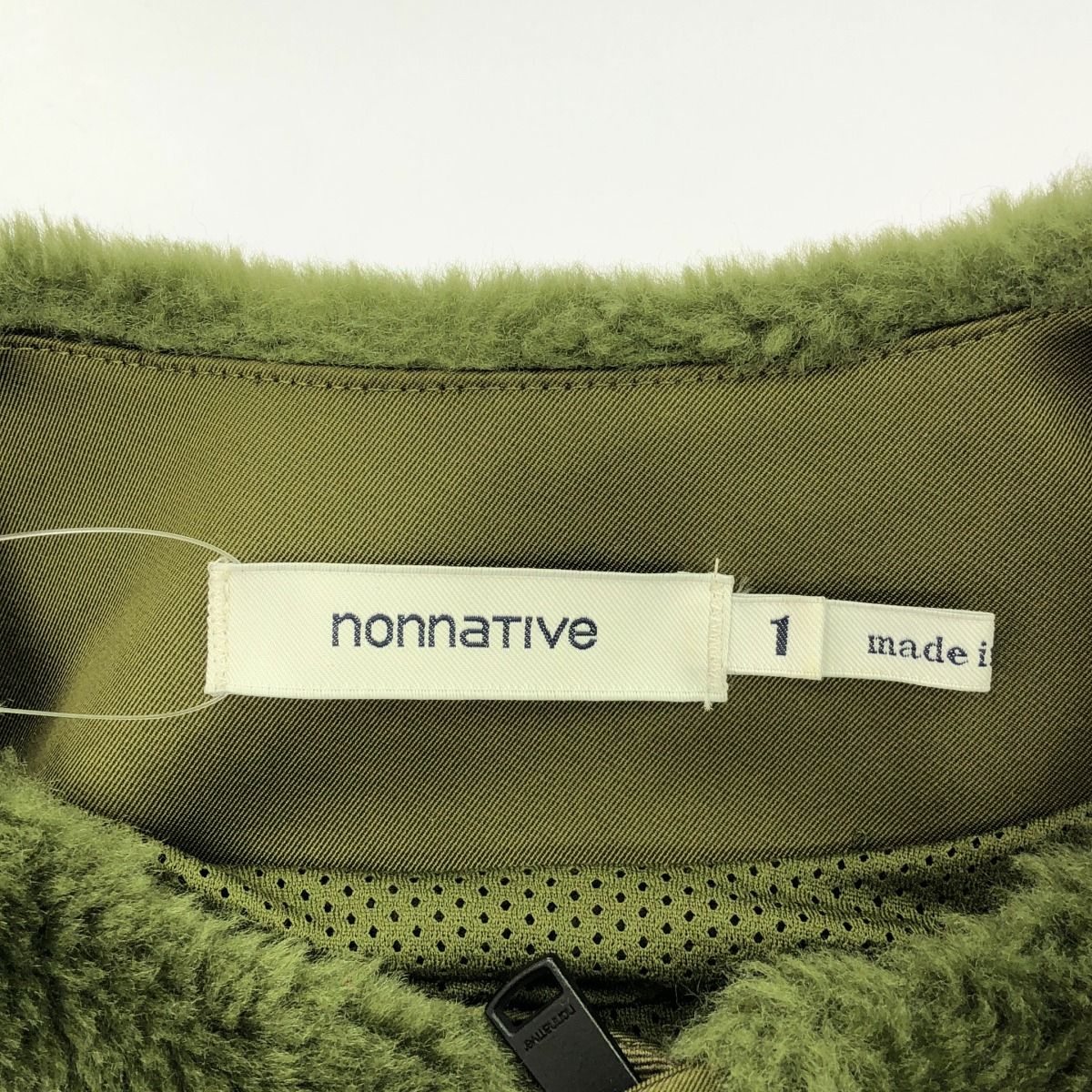 nonnative ノンネイティブ 17AW TROOPER CARDIGAN ACRYL HIGH PILE