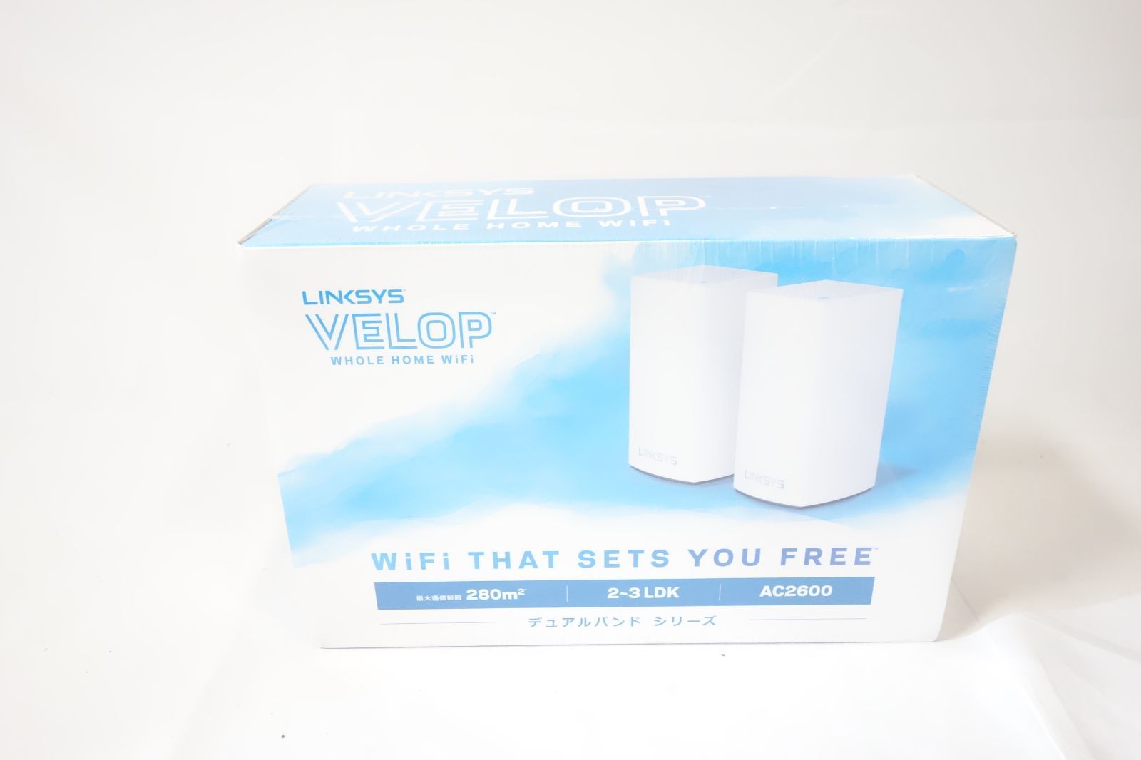 Linksys リンクシス WiFi 5 メッシュ対応ルーター VELOP ホワイト WHW0102-JP - メルカリ