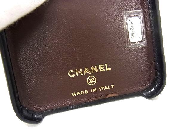 CHANEL シャネル ココマーク マトラッセ レザー iPhone7/8Plus対応