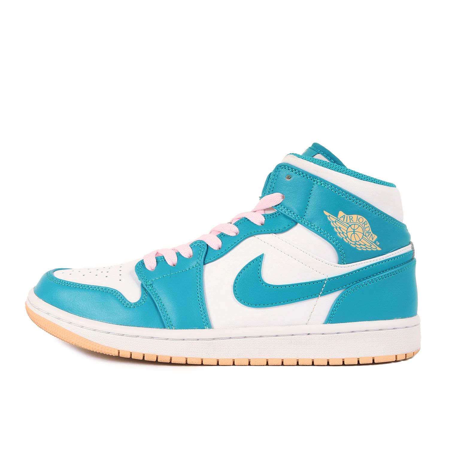 NIKE ナイキ サイズ:26.5cm | AIR JORDAN 1 MID AQUATONE (DQ8426-400) | エアジョーダン1 ミッド | アクアトーン セレッシャルゴールド | US8.5 | スニーカー シューズ【メンズ】【】