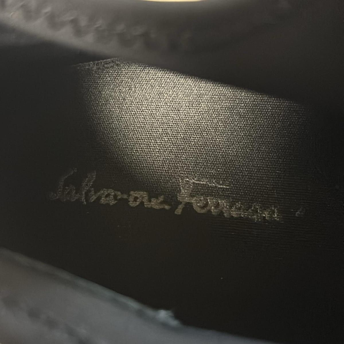  SalvatoreFerragamo サルバトーレフェラガモ シューズ 9 1 2 M メンズ 黒 その他 靴