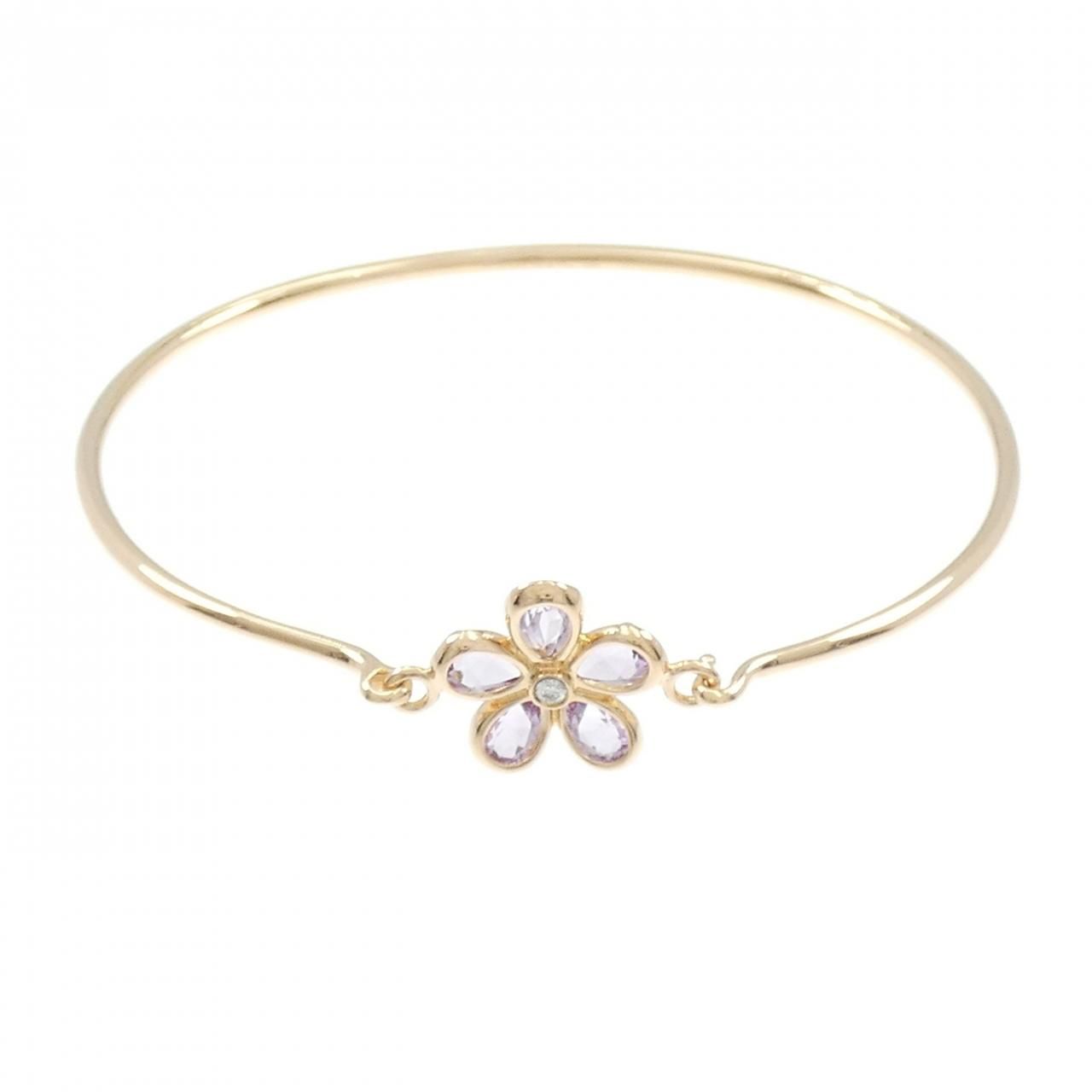 ティファニー ガーデン フラワー バングル