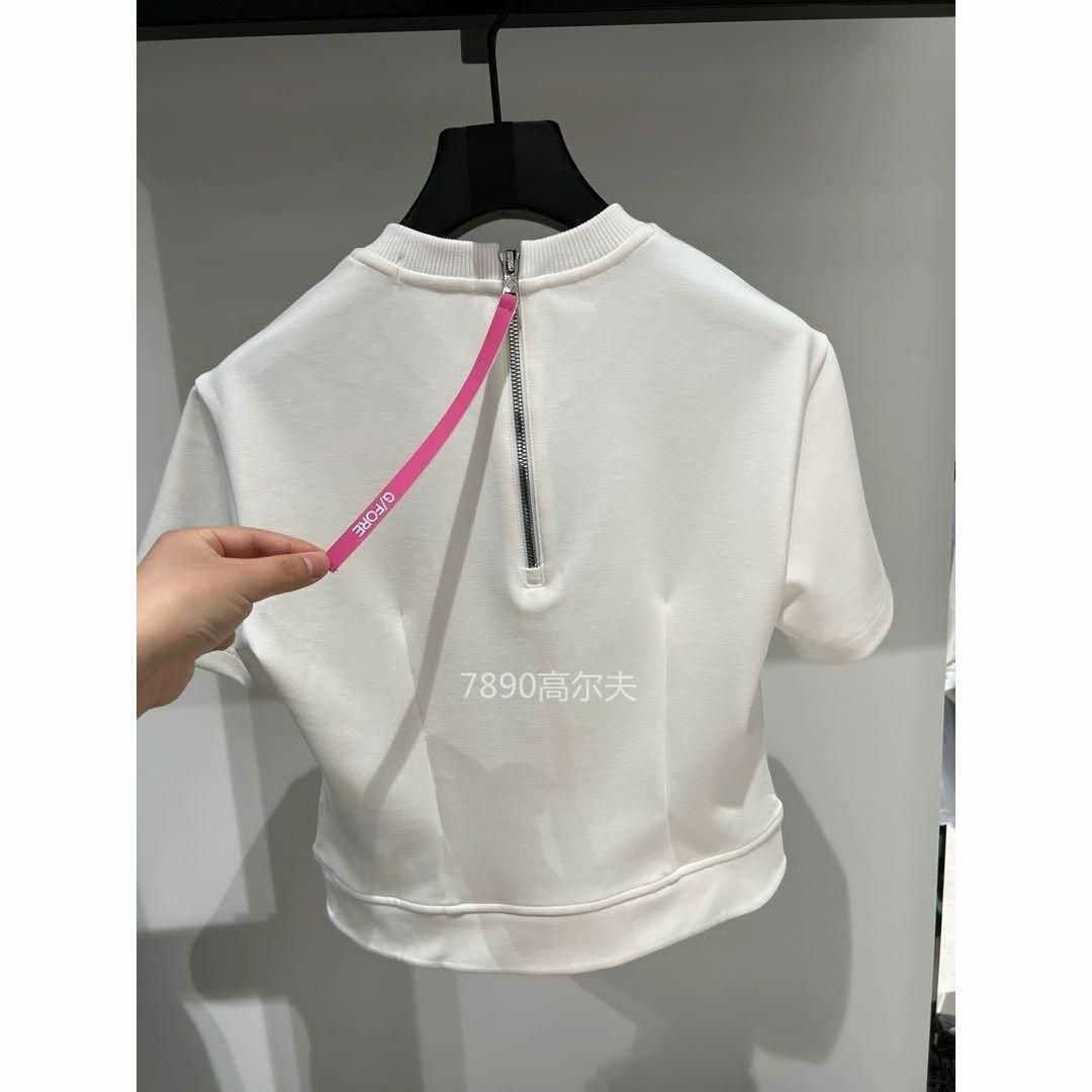 本物 新品☞ジーフォア レディースゴルフセットアップ○半袖 レディースウェア