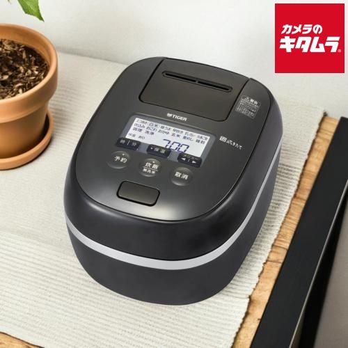 タイガー 圧力IH炊飯器 炊きたて ご泡火炊き JPD-G060-KP ピュアブラック 3.5合炊き 納期約１－２週間