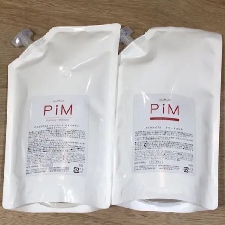 PiM シャンプー&トリートメント　 　レフィルセット PiM シャンプー&トリートメント レフィルセット PiM シャンプー