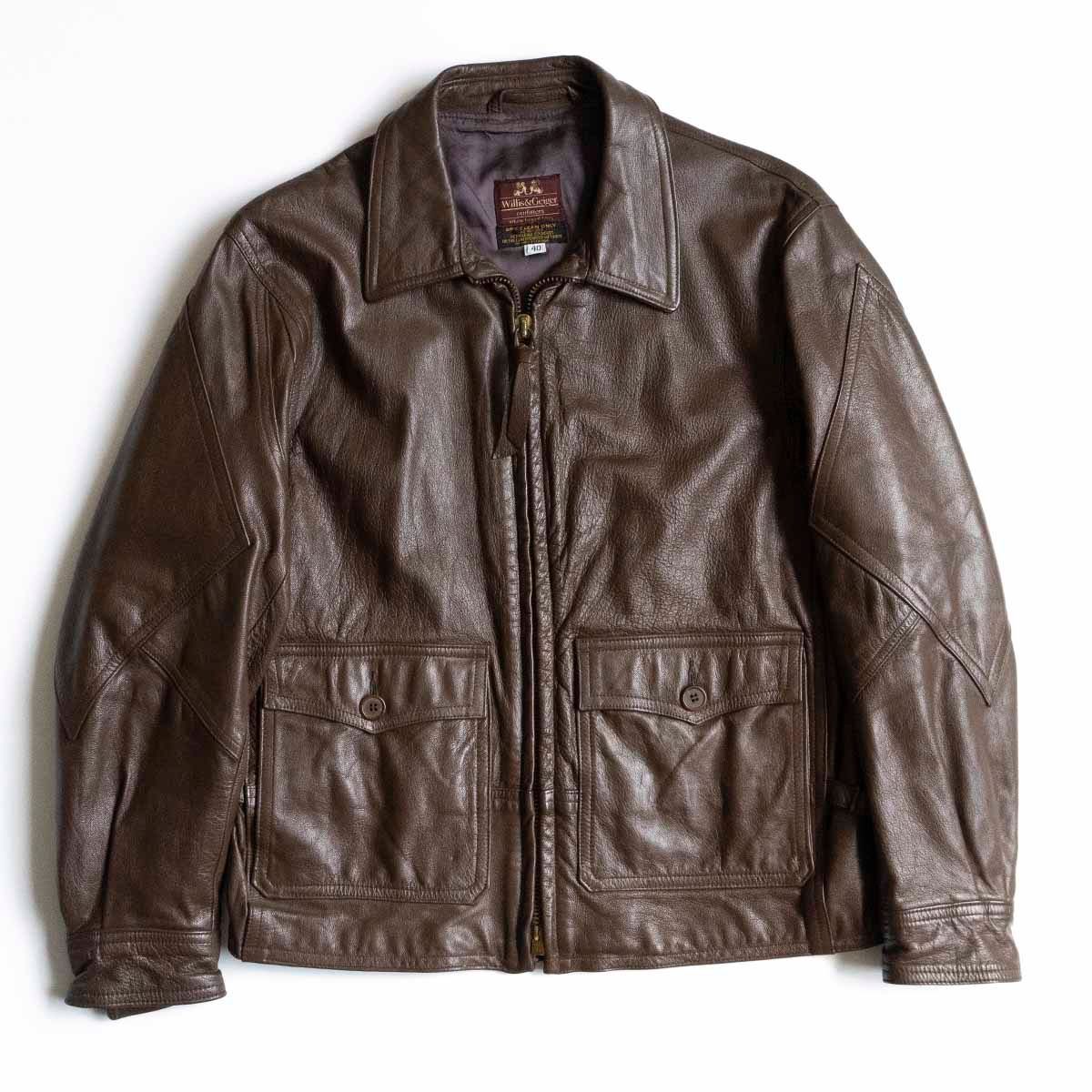 willis＆geiger G8 レザージャケット Willis&Geiger ウィリス＆ガイガー WGL-811W G8 レザー