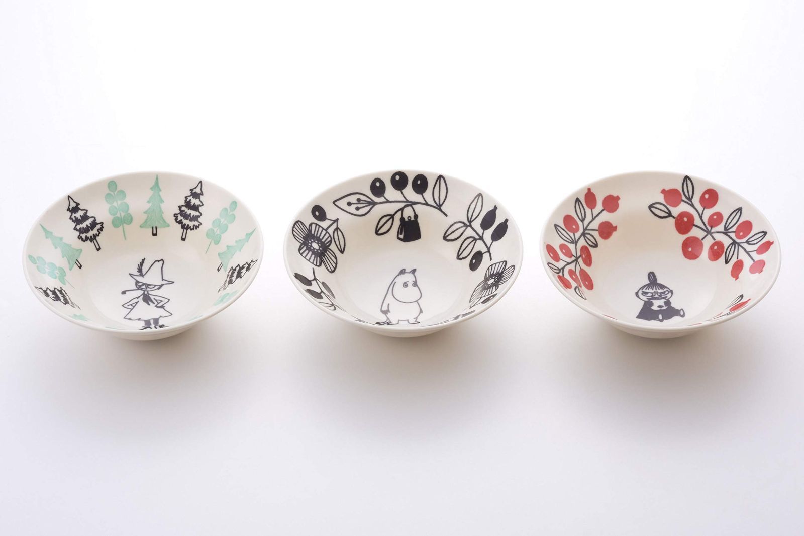 新品 山加商店(Yamakasyoten) 食器 器 ボウル ムーミン キャラクター 北欧 サラダボウル MOOMINバレー ボウル (3柄組)