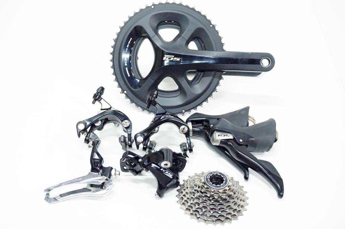 Shimano 105 (5700)コンポセット SHIMANO コンポセット 105（5700系）2×10s 中古)SHIMANO (シマノ) 105