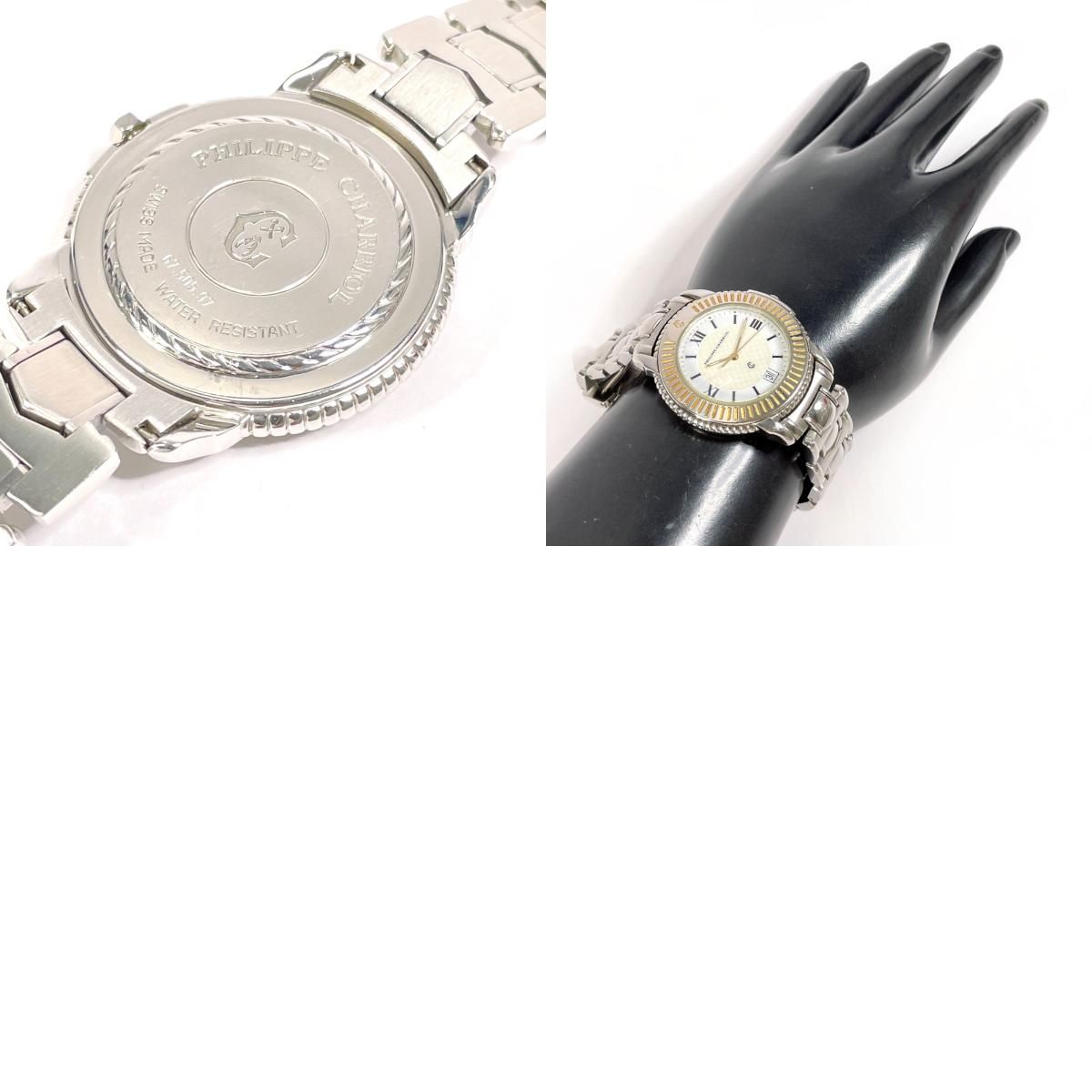 稼働品✨PHILIPPE CHARRIOL フィリップシャリオール 腕時計 フィリップ・シャリオール ケルティック コンビ SS 腕時計