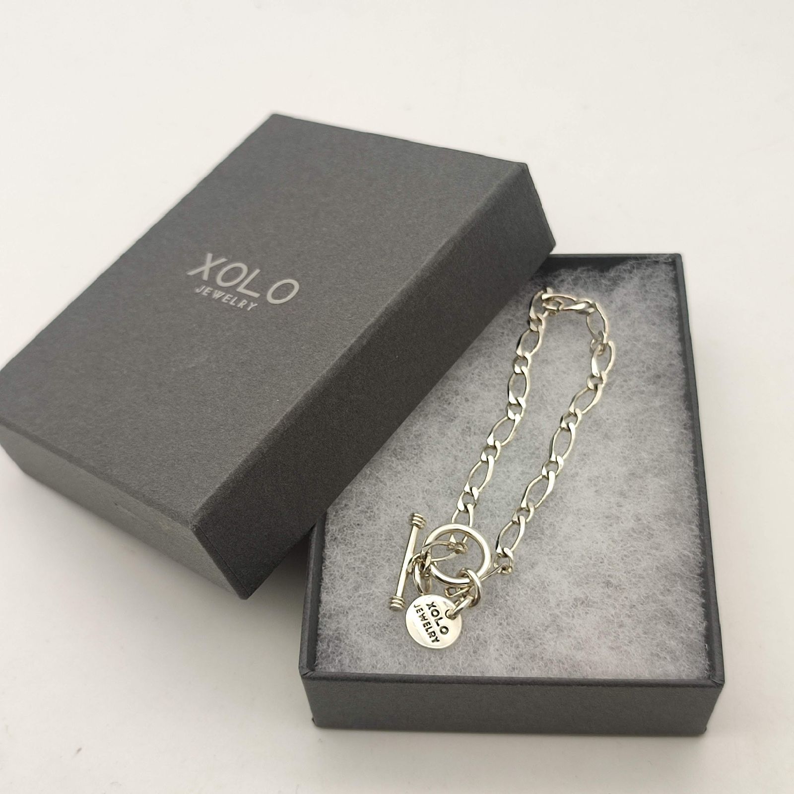 XOLO　ショロ　オーバル　ミューチュアル　リンク ブレスレットシルバー925 XOLO - オーバル ミューチュアル リンク ブレスレット / OVAL