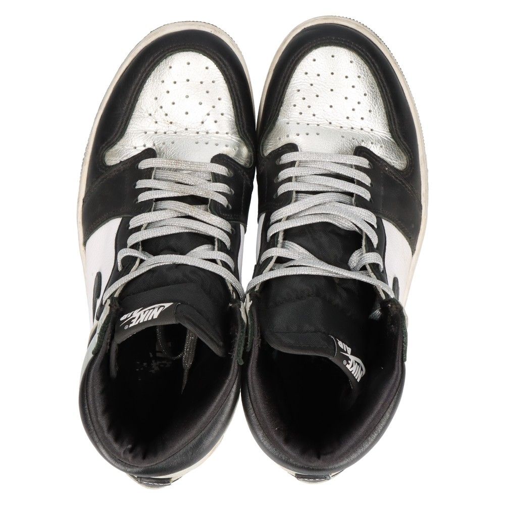 NIKE (ナイキ) WMNS AIR JORDAN 1 HIGH OG SILVER TOE エアジョーダン1