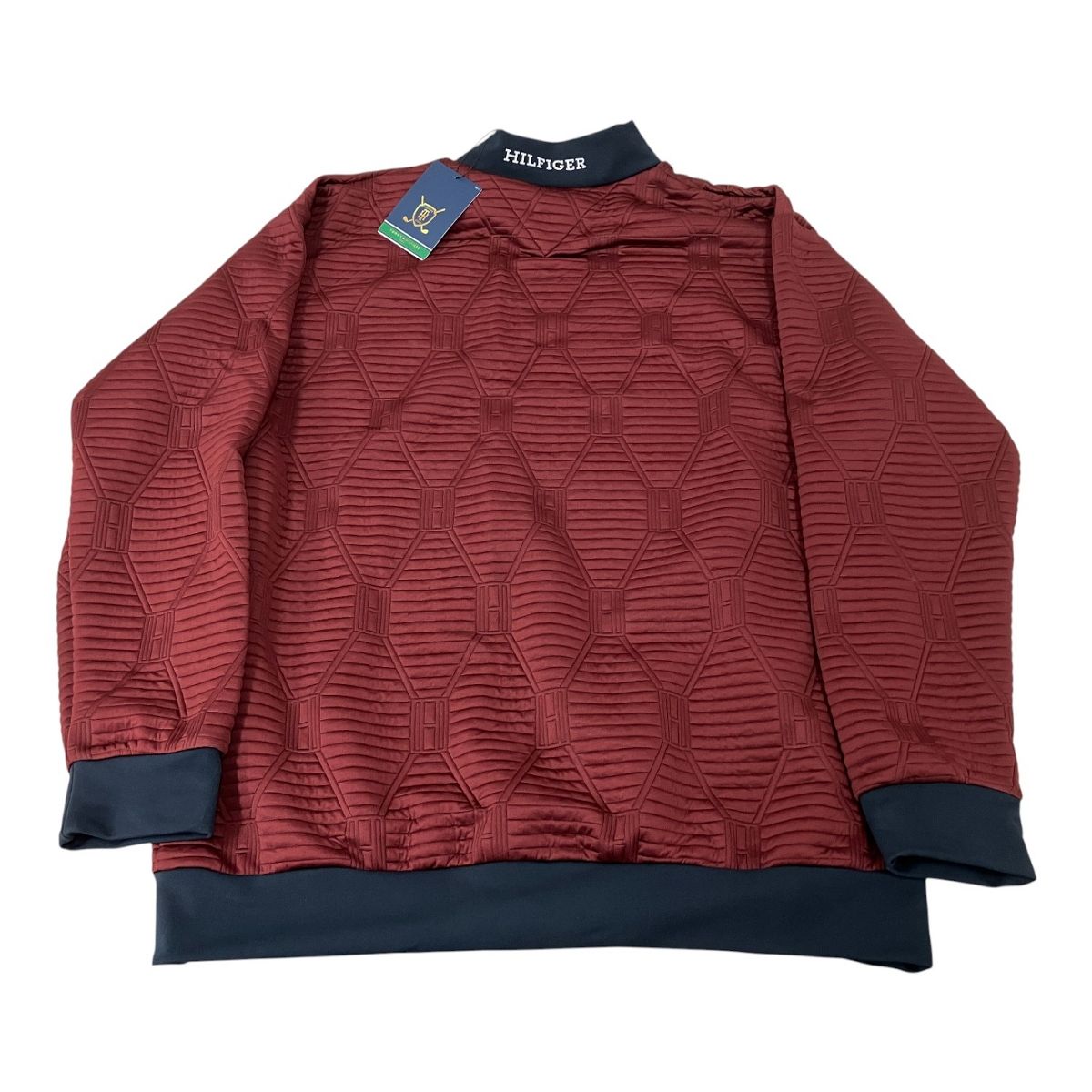 TOMMY HILFIGER GOLF THMA477 トミーヒルフィガー ゴルフ メンズ モックネックスウェット M10496509
