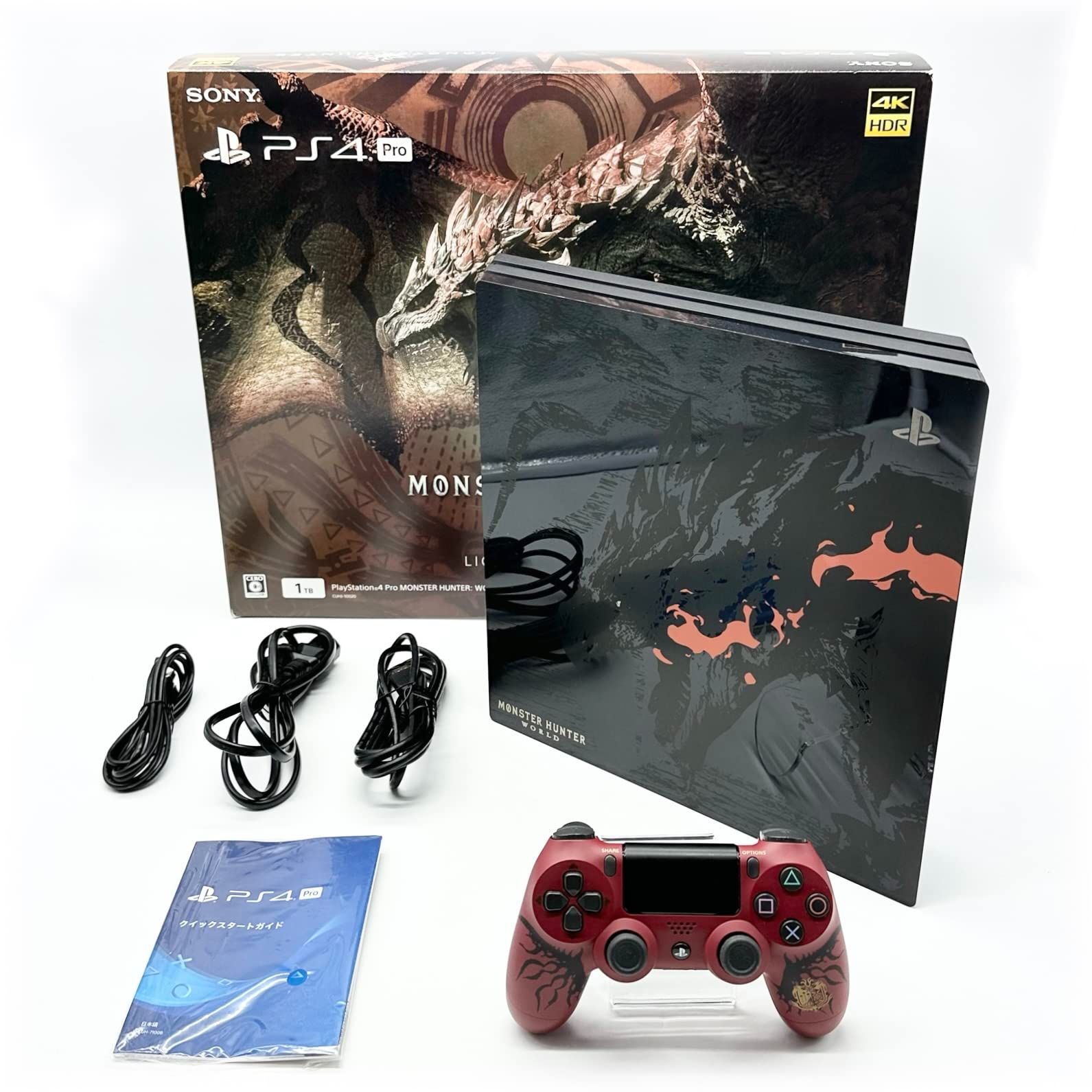 PlayStation 4 Pro MONSTER HUNTER: WORLD LIOLAEUS EDITION【メーカー生産終了】 [video  game]