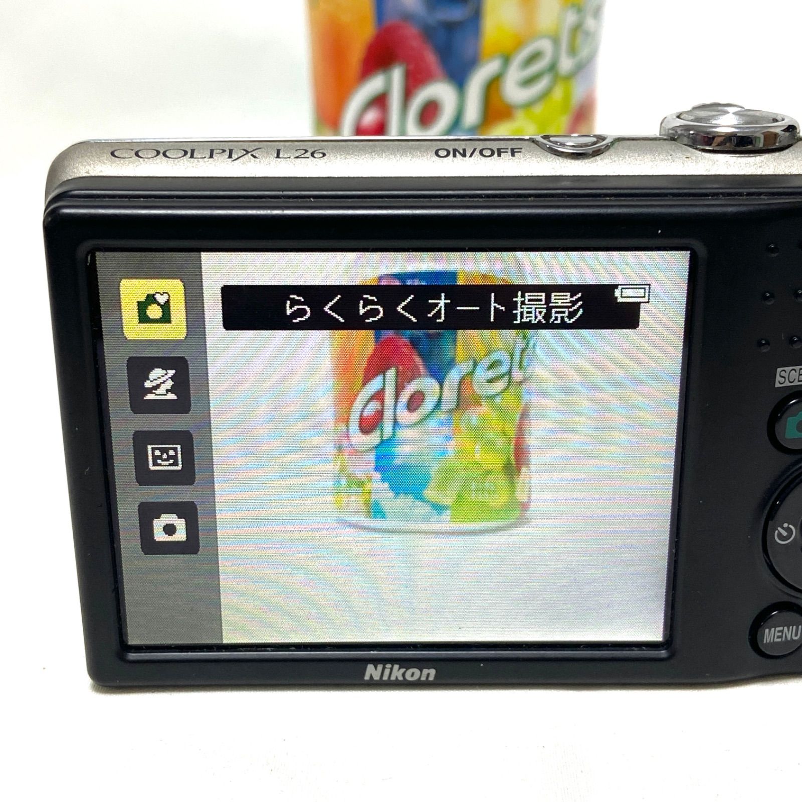 Nikon COOLPIX L26 ニコン クールピックス シルバー コンパクト 