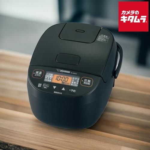 新品】象印 マイコン炊飯器 極め炊き 黒厚釜 NL-BX05-BA