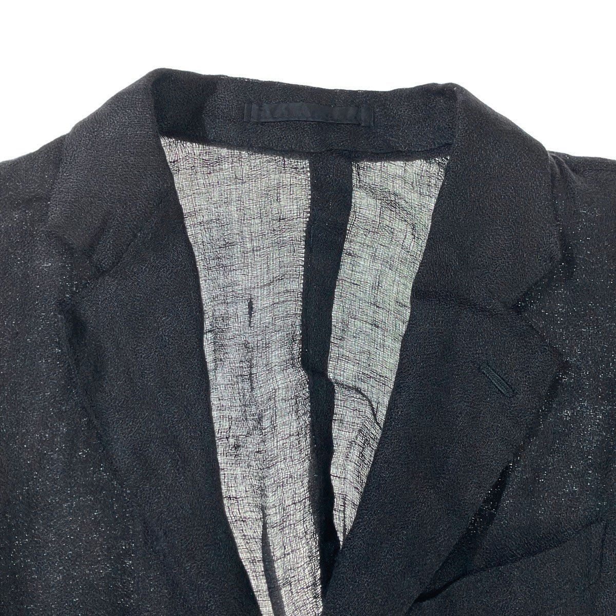 ANSNAM アンスナム teleng リネンテーラードジャケット ネイビー 1