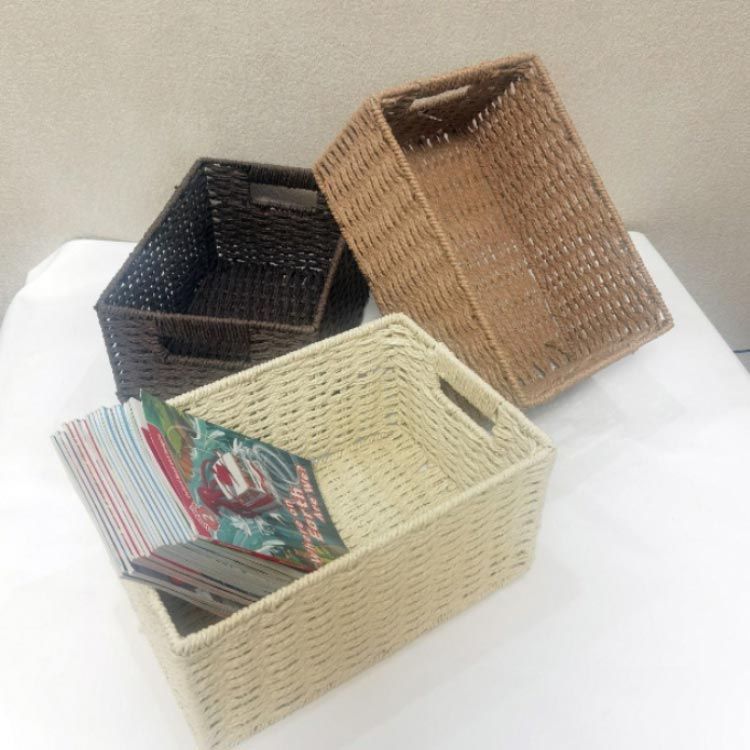 ふた付き カゴ 収納ボックス 収納カゴ ランドリーバスケット