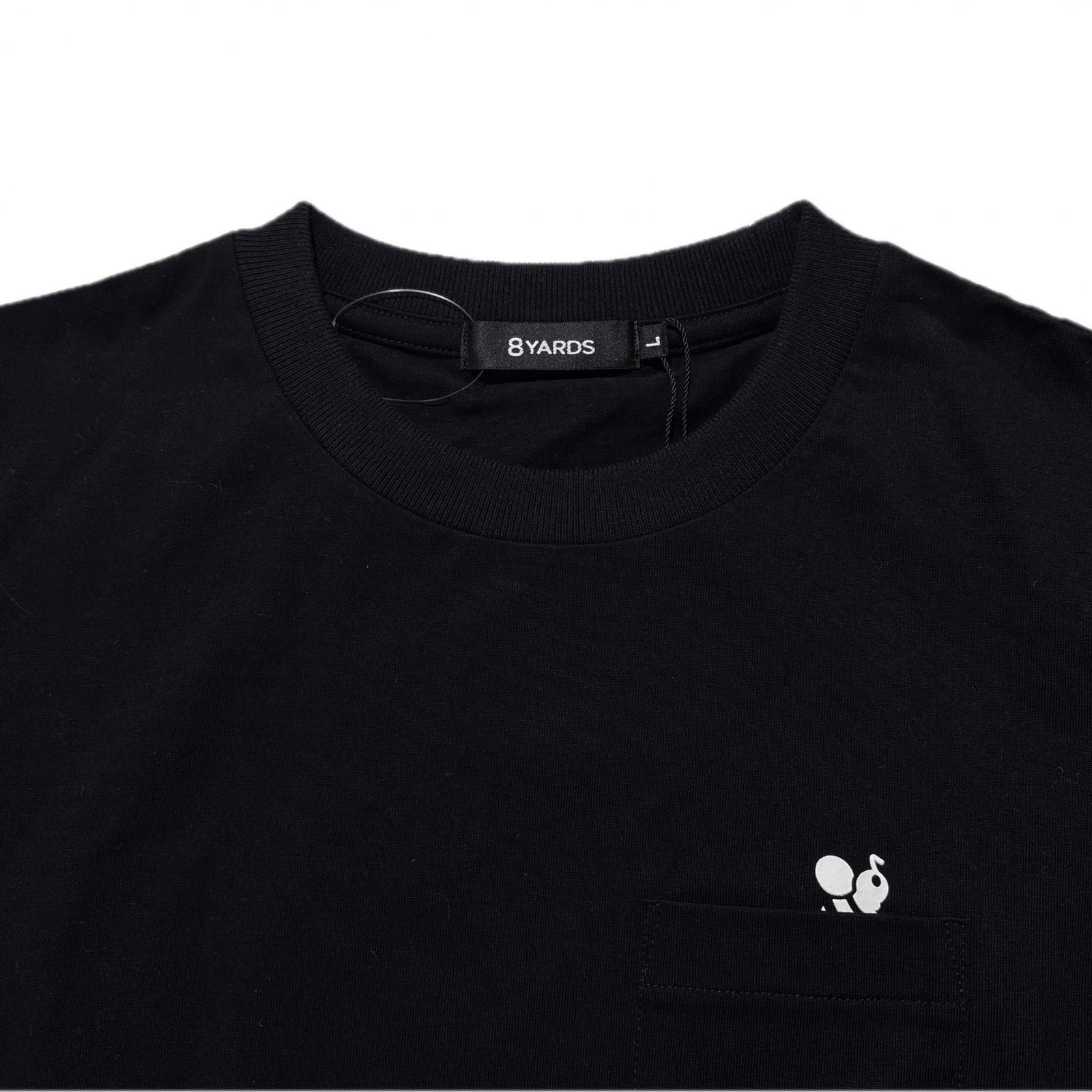 未使用品 レディース ハチヤーズ 8YARDS 半袖シャツ L 黒