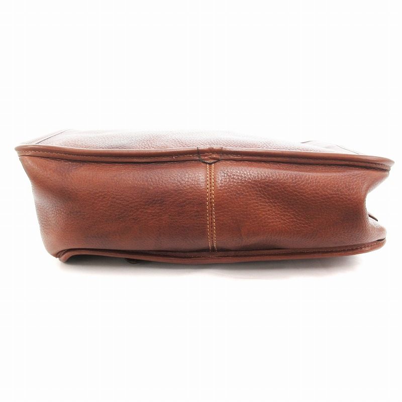 美品◆Mulberry◆マルベリー メッセンジャーバッグ ブラウン マルベリー Mulberry メッセンジャーバッグ ショルダー レザー