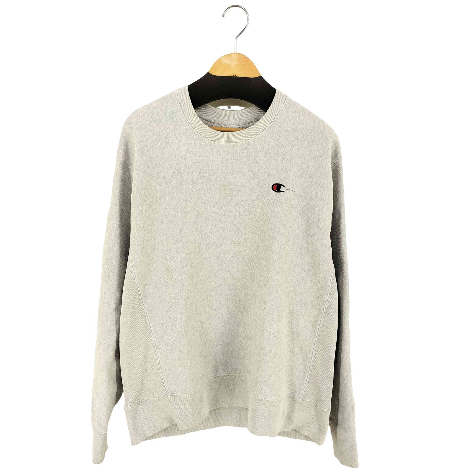 チャンピオン Champion REVERSE WEAVE ロゴ刺繍クルーネック
